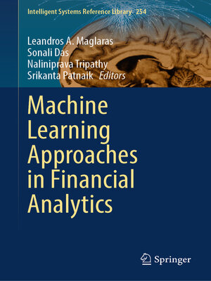 cover image of Machine Learning Approaches in Financial Analytics